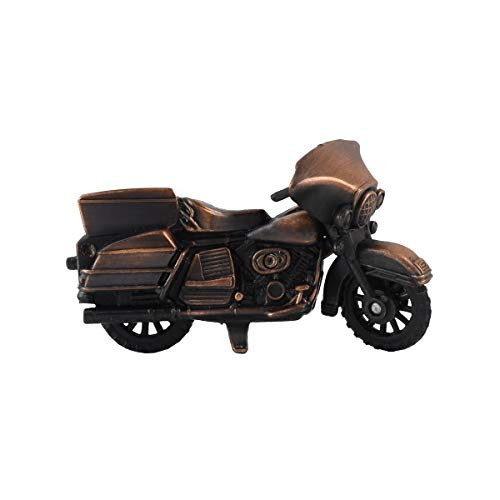 Treasure Gurus Metal Touring Motorcycle Desk Pencil Sharpener Diecast Collectible Biker Gift