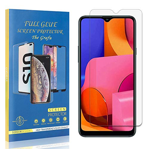 The Grafu Screen Protector for Galaxy A70S, Ultra Clear, Bubble Free, 9H Tempered Glass Screen Protector for Samsung Galaxy A70S, Drop Fall Protection, 1 Pack The Grafu Screen Protector for Galaxy A70S, Ultra Clear, Bubble Free, 9H Tempered Glass Screen Protector for Samsung Galaxy A70S, Drop Fall Protection, 1 Pack