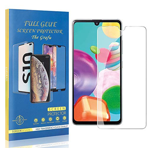 The Grafu Screen Protector for Galaxy A41, Ultra Clear, Bubble Free, 9H Tempered Glass Screen Protector for Samsung Galaxy A41, Drop Fall Protection, 1 Pack The Grafu Screen Protector for Galaxy A41, Ultra Clear, Bubble Free, 9H Tempered Glass Screen Protector for Samsung Galaxy A41, Drop Fall Protection, 1 Pack