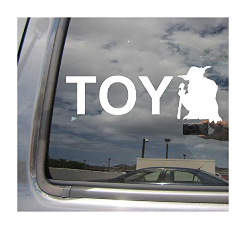 Right Now Decals Toy Yoda - Funny Humor Toyoda - Cars Trucks Moped Helmet Hard Hat Auto Automotive Craft Laptop Vinyl Decal Store Window Wall Sticker 06002 Right Now Decals Toy Yoda - Funny Humor Toyoda - Cars Trucks Moped Helmet Hard Hat Auto Automotive Craft Laptop Vinyl Decal Store Window Wall Sticker 06002