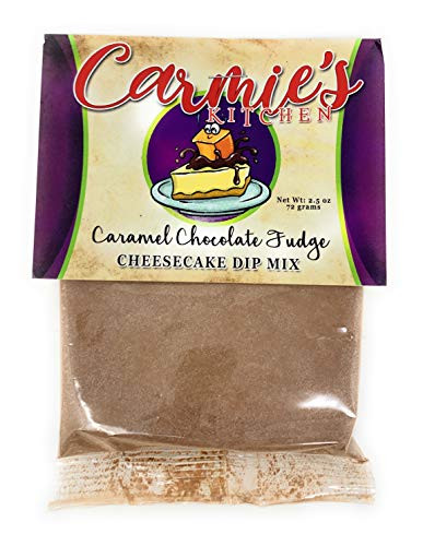 Carmie's Kitchen Caramel Chocolate Fudge Cheesecake Dip Mix