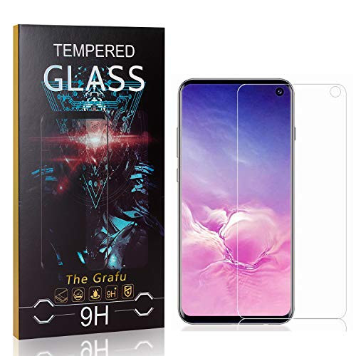 The Grafu Screen Protector for Galaxy S10e, 9H Hardness, High Transparency, Anti Scratch Tempered Glass Screen Protector Compatible with Samsung Galaxy S10e, 1 Pack