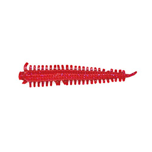 Berkley Gulp Saltwater 2inch  Sandworm, Bloody, 2 in, 24 count