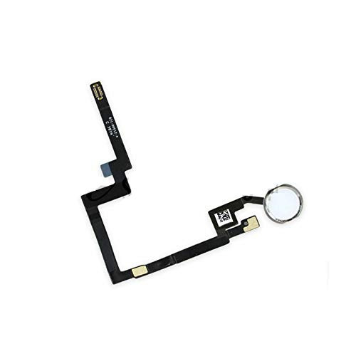 ePartSolution_iPad Mini 3 A1599 A1600 Home Button Module Flex Cable Fingerprint Sensor Flex Menu Key White Replacement Part USA