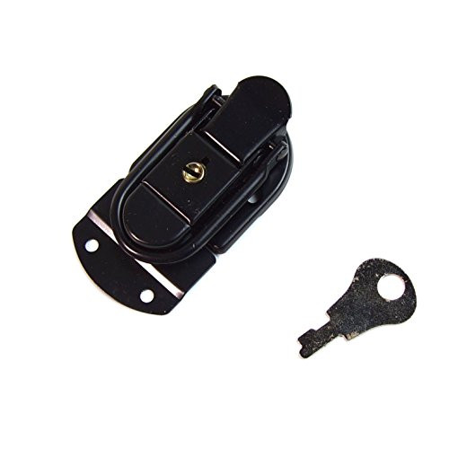 Drawbolt Closure Latch for Guitar Case with lock ,6429B Black