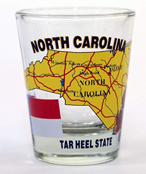 North Carolina The Tar Heel State All-American Collection Shot Glass