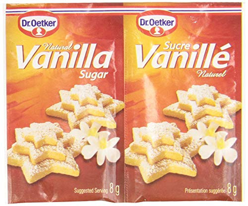 Dr. Oetker Vanilla Sugar - Natural - 6 x 8 g