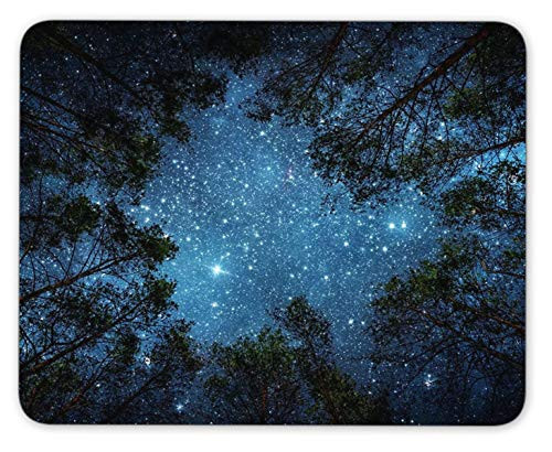 Mouse Pad Starry Sky Customized Mousepad Non-Slip Rubber Base Mouse Pads for Computers Laptop Office Desk