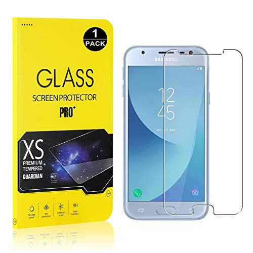 Screen Protector for Galaxy J3 Prime, Bear Village Tempered Glass Screen Protector, 9H Hardness Screen Protector Film for Samsung Galaxy J3 Prime, 1 Pack Screen Protector for Galaxy J3 Prime, Bear Village Tempered Glass Screen Protector, 9H Hardness Screen Protector Film for Samsung Galaxy J3 Prime, 1 Pack