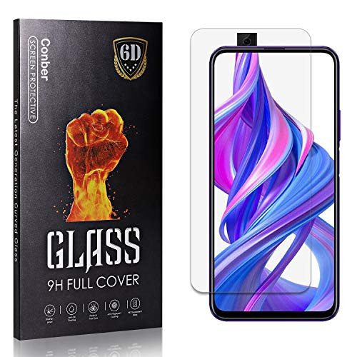 Conber 1 Pack Screen Protector for Huawei Honor 9X, Tempered Glass Film Scratch-ResistantShatterproofCase Friendly Screen Protector for Huawei Honor 9X