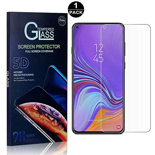 Bear Village Screen Protector for Galaxy A8S, 9H Hardness Tempered Glass Screen Protector, Anti Scratch Screen Protector Glass for Samsung Galaxy A8S, 1 Pack