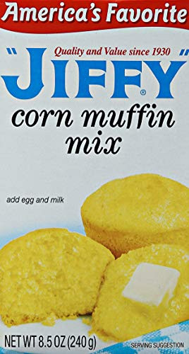 Jolly Time Jiffy Corn Muffin Mix, 8.5 oz 6 Pack, Set of 2