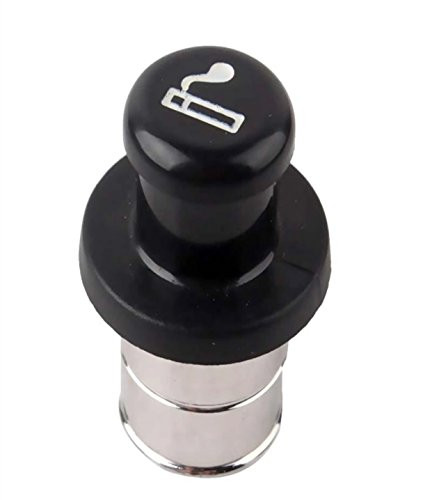 Car Lighter Shaped Pill Container Case Metal Safe Secret Stash Diversion