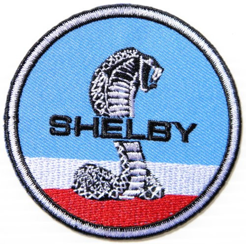 FORD SHELBY COBRA Logo Sign Motorsport Car Racing Patch Sew Iron on Applique Embroidered T shirt Jacket Suit Custom BY SURAPAN