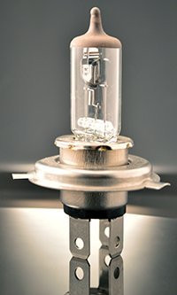 Heliolite H4/9003 Xenon Clear Halogen Bulb 12v 100/55w