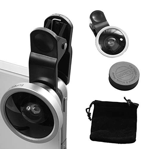 Sunset Foto Wide Angle Clip-on Lens for Smartphone Camera Universal Kit iPhone Android Phone