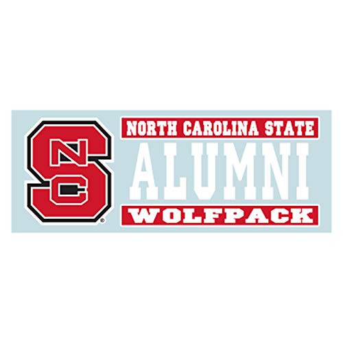 Craftique North Carolina State Decal NCS Wolfpack Alumni Decal 6'', 6inch