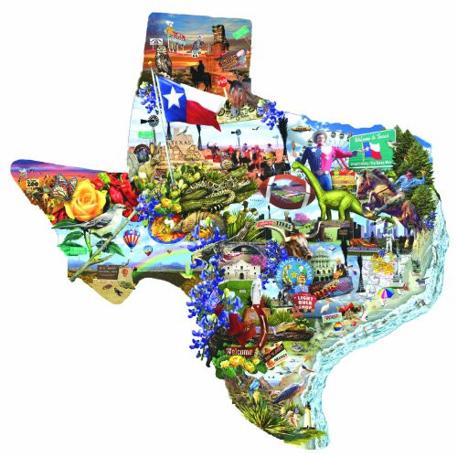SunsOut Welcome to Texas! 1000 pc Jigsaw Puzzle