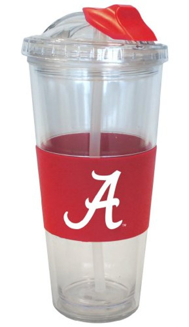 Alabama Crimson Tide No Spill Straw Tumbler Alabama Crimson Tide No Spill Straw Tumbler
