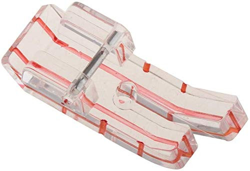 DENALY Clear View 1-4Quarter inch Quilting Sewing Machine Presser Foot - Fits All Low Shank Snap-On Singer,Brother,Babylock,Euro-Pro,Janome,Kenmore,White,Juki,New Home,Simplicity,Elna DENALY Clear View 1-4Quarter inch Quilting Sewing Machine Presser Foot - Fits All Low Shank Snap-On Singer,Brother,Babylock,Euro-Pro,Janome,Kenmore,White,Juki,New Home,Simplicity,Elna