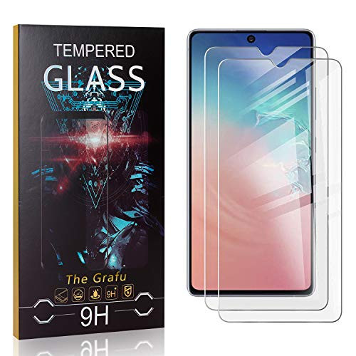 The Grafu Screen Protector for Galaxy S10 Lite, 9H Hardness, High Transparency, Anti Scratch Tempered Glass Screen Protector Compatible with Samsung Galaxy S10 Lite, 2 Pack