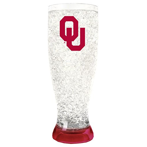 Duck House NCAA Oklahoma Sooners 16oz Crystal Freezer Pilsner Duck House NCAA Oklahoma Sooners 16oz Crystal Freezer Pilsner