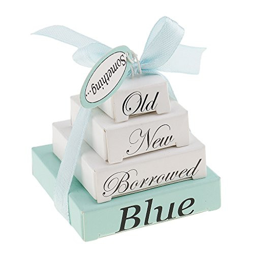 Fityle Something Old New Borrowed Blue Note Pad Mini Planner Boxes Wedding Supplier