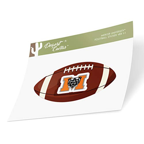 Mercer University Bears NCAA Vinyl Decal Laptop Water Bottle Car Scrapbook Football Logo Sticker