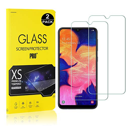 Screen Protector for Galaxy A10, Bear Village Tempered Glass Screen Protector, 9H Hardness Screen Protector Film for Samsung Galaxy A10, 2 Pack