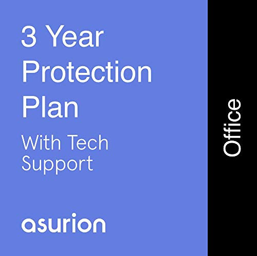 ASURION 3 Year Office Equipment Protection Plan with Tech Support $50-59.99