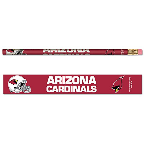 WinCraft NFL Arizona Cardinals Pencil 6 Pack