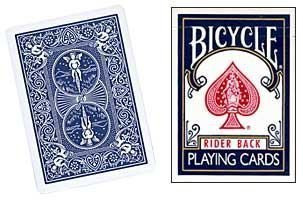 US Playing Card Co. Bicycle Box Empty Blue