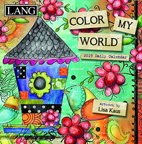 The LANG Companies Color My World 2019 Box Calendar (19991030051)