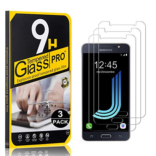 Bear Village Screen Protector for Galaxy J7 2016, 9H Hardness Tempered Glass Screen Protector, Bubble Free HD Screen Protector Film for Samsung Galaxy J7 2016, 3 Pack Bear Village Screen Protector for Galaxy J7 2016, 9H Hardness Tempered Glass Screen Protector, Bubble Free HD Screen Protector Film for Samsung Galaxy J7 2016, 3 Pack