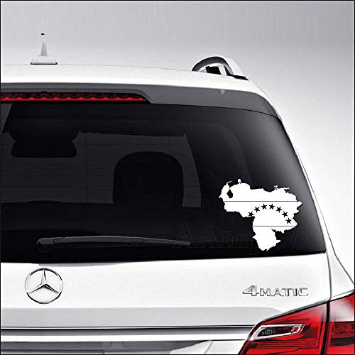 Aampco Decals Venezuela Flag Country Map Car Truck Motorcycle Windows Bumper Wall Decor Vinyl Decal Sticker Size- 8 inch/20 cm Wide/Color- Matte Black Aampco Decals Venezuela Flag Country Map Car Truck Motorcycle Windows Bumper Wall Decor Vinyl Decal Sticker Size- 8 inch/20 cm Wide/Color- Matte Black