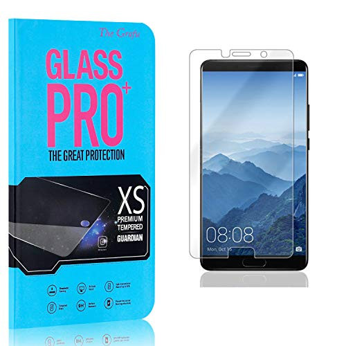 Screen Protector Compatible with Huawei Mate 10, The Grafu Anti Fingerprint Tempered Glass Screen Protector, HD Screen Protector for Huawei Mate 10, 3 Pack