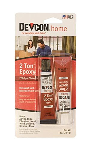 Devcon 2 Ton Epoxy Adhesive Glue Jewelry Making Repairs Glass Ceramics China Adhesive Waterproof Clear Resin Bonding Glue