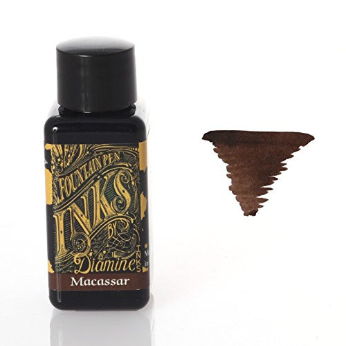Diamine 30 ml Bottle Fountain Pen Ink, Macassar