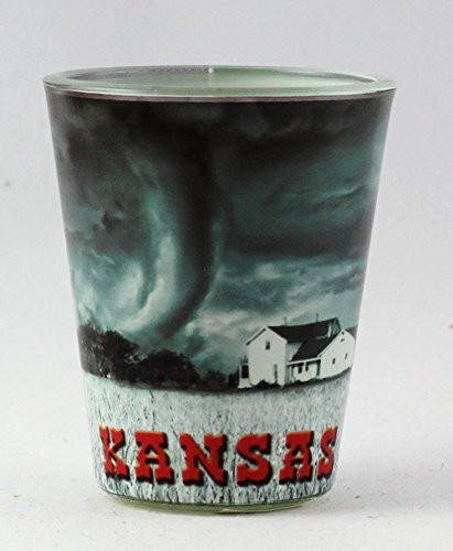 Kansas Tornado Scene Shot Glass rtp