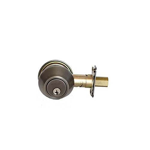MaxGrade 65015A Double Cylinder Deadbolt, Antique Nickel