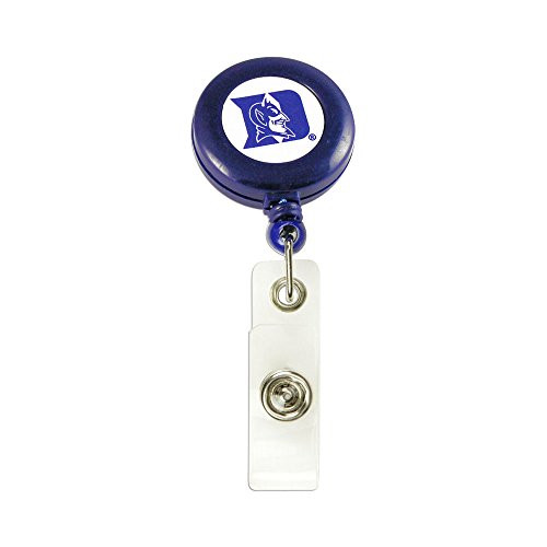 aminco Duke Blue Devils Retractable Badge Reel Id Ticket Clip NCAA