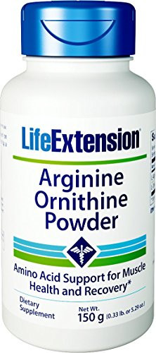 Life Extension Arginine Ornithine Powder, 150 Gram