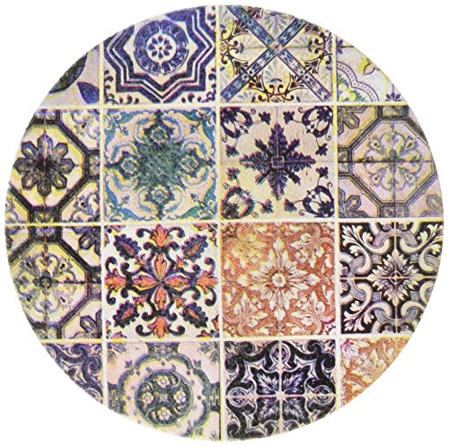 Thirstystone Stoneware Lisbon Tiles Coaster, Multicolor