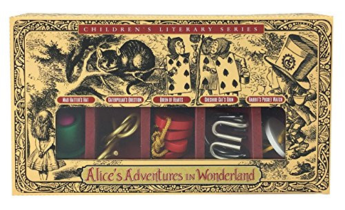 Project Genius CL0001 Alice's Adventures in Wonderland Brain Teaser Puzzle, Assorted Project Genius CL0001 Alice's Adventures in Wonderland Brain Teaser Puzzle, Assorted