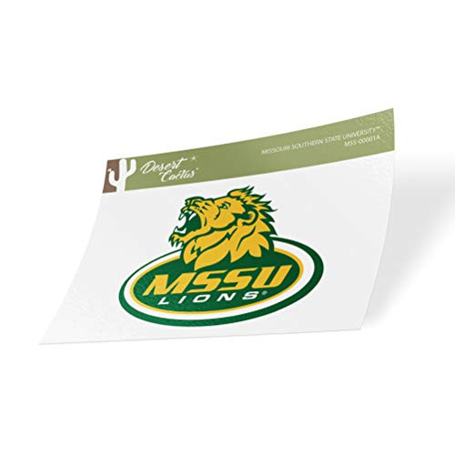 Missouri Southern State University Lions NCAA Vinyl Decal Laptop Water Bottle Car Scrapbook Sticker - 00001A