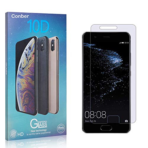 Conber Screen Protector for Huawei P10 Plus, 3 Pack 9H Tempered Glass Film Screen Protector for Huawei P10 Plus ShatterproofScratch-Resistant