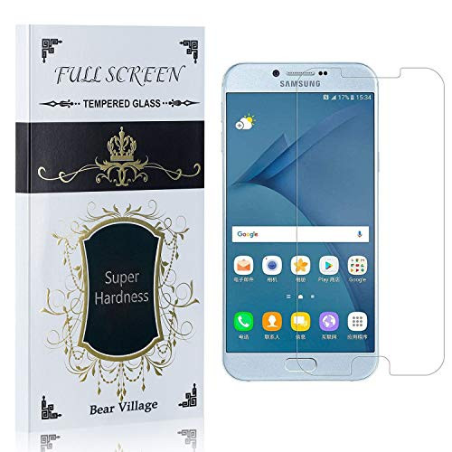 Bear Village Screen Protector for Galaxy A8 2016, Anti Scratch, Bubble Free, HD Tempered Glass Screen Protector Film for Samsung Galaxy A8 2016, 3 Pack Bear Village Screen Protector for Galaxy A8 2016, Anti Scratch, Bubble Free, HD Tempered Glass Screen Protector Film for Samsung Galaxy A8 2016, 3 Pack