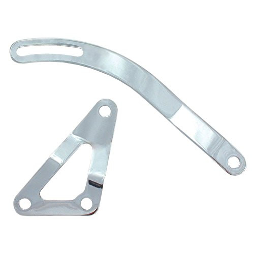 Spectre Performance 4704 Chrome Alternator Bracket Set for Small Block Chrysler 318-340-360