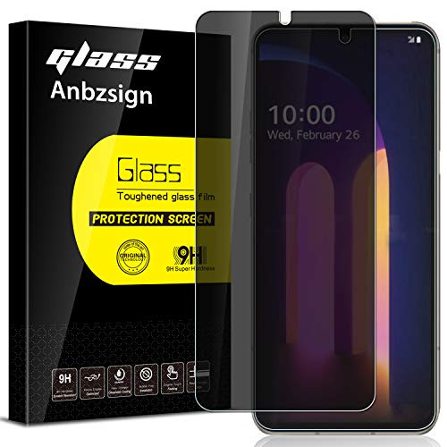 Asbzsign 2 Pack LG V60 / LG V60 ThinQ/LG V60 ThinQ 5G Privacy Screen Protector, Anti-Spy 9H Hardness Tempered Glass