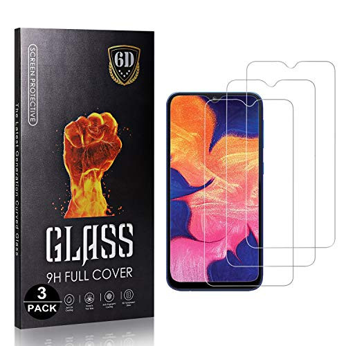 Bear Village Screen Protector for Galaxy A20e, Anti Fingerprint, 9H Hardness Tempered Glass Screen Protector Film for Samsung Galaxy A20e, Easy Installation, 3 Pack